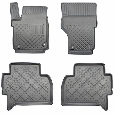 Tapis avec bords relevés Volkswagen Amarok, fabrication 08.2010 - 2020, carrosserie pick-up cabine double | 603417