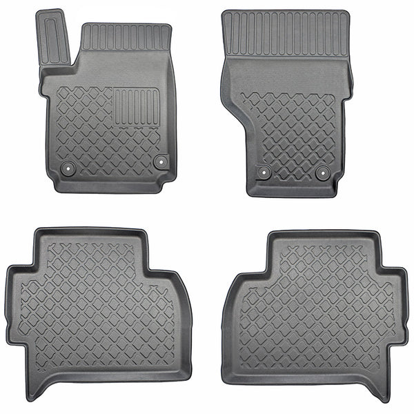 Tapis avec bords relevés Volkswagen Amarok, fabrication 08.2010 - 2020, carrosserie pick-up cabine double | 603417