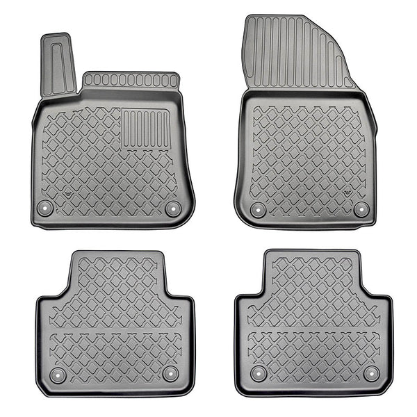 Tapis avec bords relevés Volkswagen Touareg III, fabrication 07.2018 - présent, carrosserie suv avant facelift | 603428