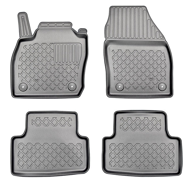 Tapis avec bords relevés Volkswagen T-Cross, fabrication 04.2019 - présent, carrosserie suv inclusivement facelift | 603429