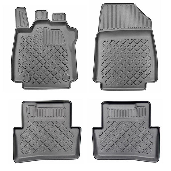 Tapis avec bords relevés Renault Clio IV Grandtour, fabrication 03.2013 - 02.2021, carrosserie break | 603461
