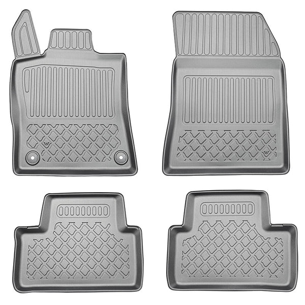 Tapis avec bords relevés DS 4 E-Tense Plug-in Hybrid, fabrication 11.2021 - présent, carrosserie berline ne correspond pas au modèle hybride et mhev | 603584