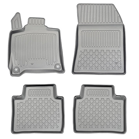 Tapis avec bords relevés Peugeot 408 Hybrid (MHEV), fabrication 02.2023- présent, carrosserie suv | 603589