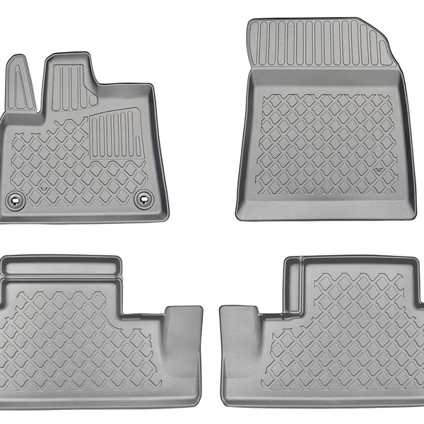 Tapis avec bords relevés Peugeot Rifter e- EV, fabrication 2023 - présent, carrosserie van 5-7 places, sans 3 ème file de sièges | 603777