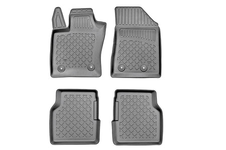 Tapis avec bords relevés Jeep Compass II, fabrication 08.2017 - présent, carrosserie suv ne correspond pas au phev | 603830