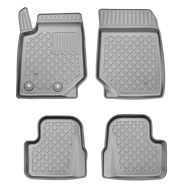 Tapis avec bords relevés Jeep Avenger, fabrication 01.2023 - présent, carrosserie suv ne correspond pas au modèle électrique et mhev | 603834