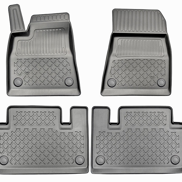 Tapis avec bords relevés Tesla Model 3 Model 3 Facelift, fabrication 2020 - 2022, carrosserie sedán | 603860