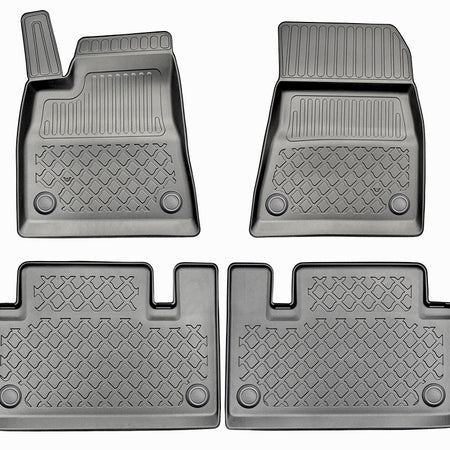 Tapis avec bords relevés Tesla Model 3 Model 3 Facelift II, fabrication 2023 - présent, carrosserie sedán | 603860
