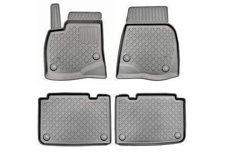 Tapis avec bords relevés Tesla Model S, fabrication 07.2012 - 03.2015, carrosserie coupé pour les modèles à traction arrière | 603864