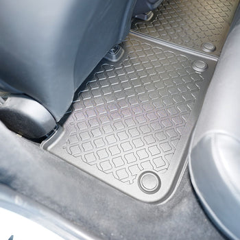 Tapis avec bords relevés Tesla Model S Facelift, fabrication 01.2021 - présent, carrosserie coupé #1