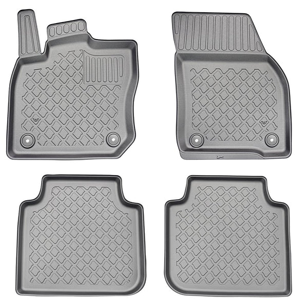 Tapis avec bords relevés Volkswagen Tayron, fabrication 03.2025 - présent, carrosserie suv 5-7 places, sans 3 ème file de sièges | 603904