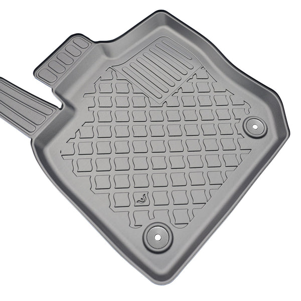 Tapis avec bords relevés Skoda Kodiaq Facelift II, fabrication 12.2023 - présent, carrosserie suv 5-7 places, sans 3 ème file de sièges | 603993