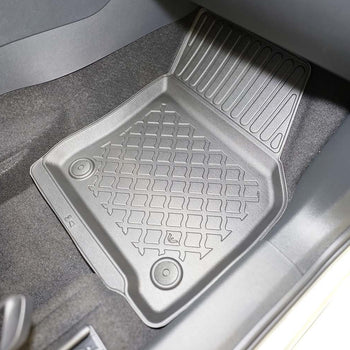 Tapis avec bords relevés Skoda Kodiaq Facelift II, fabrication 12.2023 - présent, carrosserie suv 5-7 places, sans 3 ème file de sièges | 603993