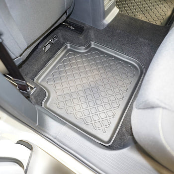 Tapis avec bords relevés Skoda Kodiaq PHEV, fabrication 04.2024 - présent, carrosserie suv 5-7 places, sans 3 ème file de sièges | 603993