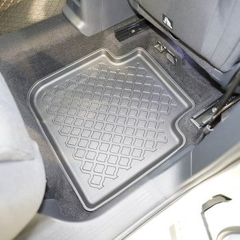 Tapis avec bords relevés Skoda Kodiaq PHEV, fabrication 04.2024 - présent, carrosserie suv 5-7 places, sans 3 ème file de sièges | 603993