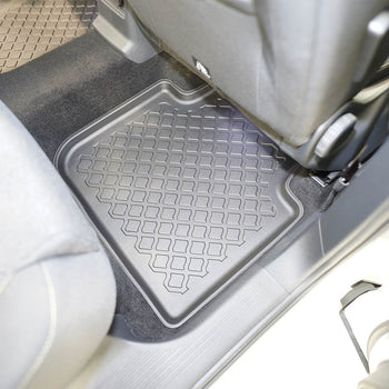 Tapis avec bords relevés Skoda Kodiaq PHEV, fabrication 04.2024 - présent, carrosserie suv 5-7 places, sans 3 ème file de sièges | 603993
