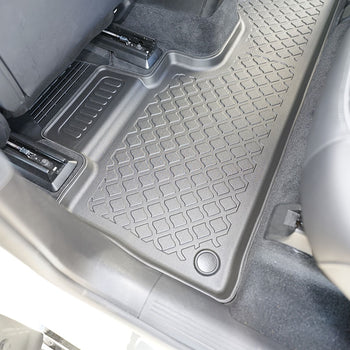 Tapis avec bords relevés Mercedes EQS V296 electric, fabrication 12.2022 - présent, carrosserie suv hors 3ème rangée | 604024