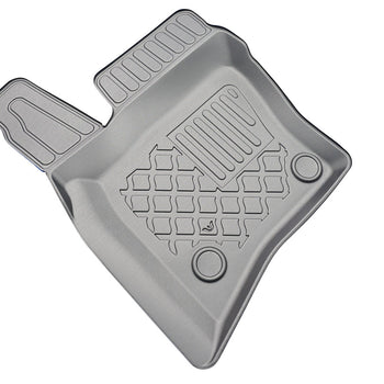 Tapis avec bords relevés Land Rover Defender 130, fabrication 01.2020 - présent, carrosserie suv 7 places, sans 3 ème file de sièges | 604166