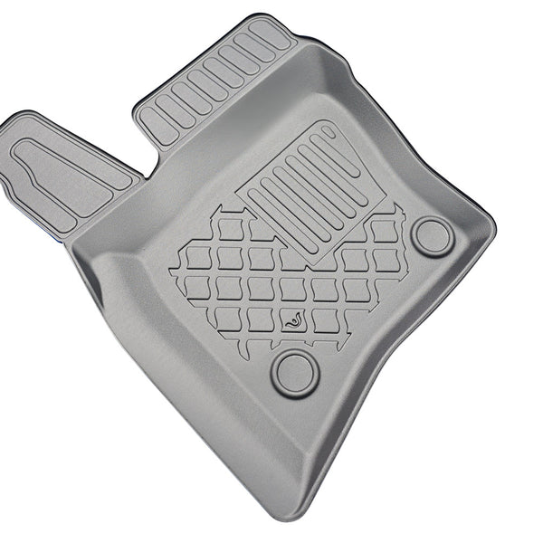 Tapis avec bords relevés Land Rover Defender 110, fabrication 2020 - présent, carrosserie suv 7 places, sans 3 ème file de sièges | 604166