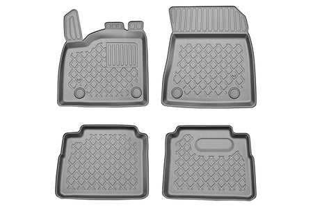 Tapis avec bords relevés Nissan X-Trail e-Power, fabrication 09.2022 - présent, carrosserie suv 5-7 places, sans 3 ème file de sièges | 604194