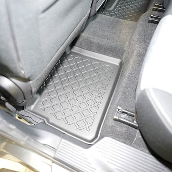 Tapis avec bords relevés Nissan X-Trail e-Power, fabrication 09.2022 - présent, carrosserie suv 5-7 places, sans 3 ème file de sièges | 604194