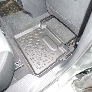 Tapis avec bords relevés Nissan X-Trail e-Power, fabrication 09.2022 - présent, carrosserie suv 5-7 places, sans 3 ème file de sièges | 604194
