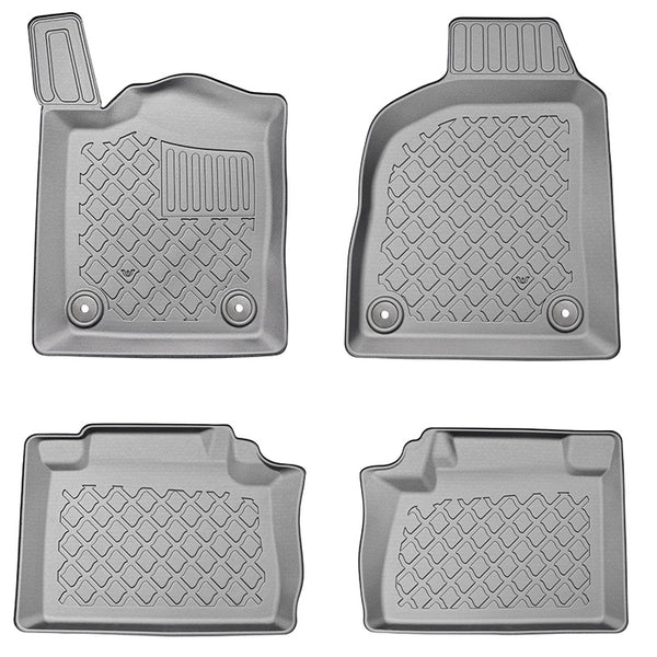 Tapis avec bords relevés Dodge Durango 3, fabrication 2011 - présent, carrosserie suv 7 places, sans 3 ème file de sièges | 604252