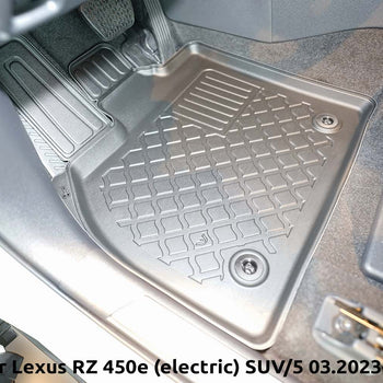 Tapis avec bords relevés Lexus RZ 450e, fabrication 03.2023 - présent, carrosserie suv | 604282