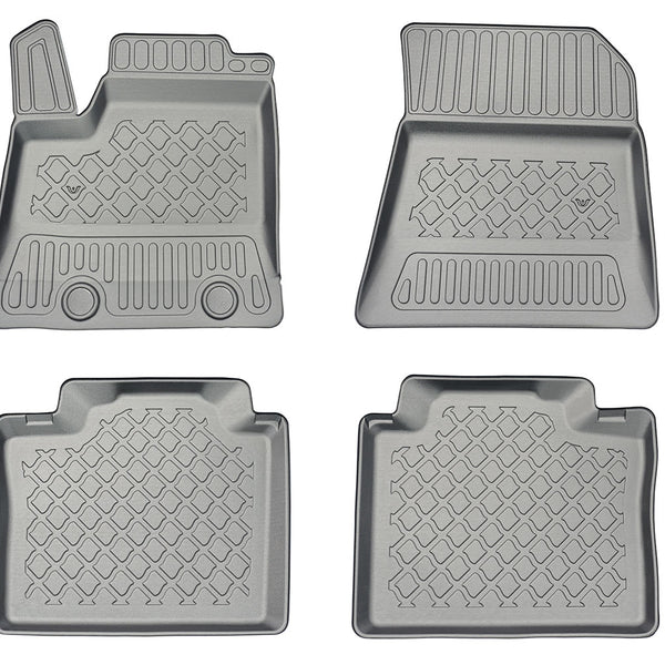 Tapis avec bords relevés Renault Rafale E-Tech PHEV, fabrication 10.2024 - présent, carrosserie suv | 604371