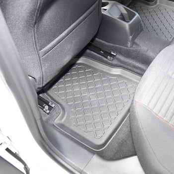 Tapis avec bords relevés Peugeot 208 Hybrid, fabrication 09.2023 - présent, carrosserie berline | 604431
