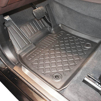 Tapis avec bords relevés BMW X5 F15, fabrication 10.2013 - 10.2018, carrosserie suv 5-7 places, sans 3 ème file de sièges | 602055