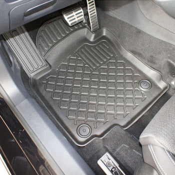 Tapis avec bords relevés Volkswagen Golf 6, fabrication 06.2007 - 09.2012, carrosserie berline | 602559