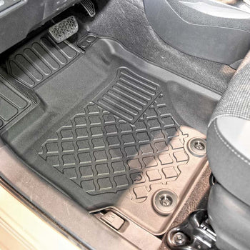 Tapis avec bords relevés Toyota Yaris III, fabrication 09.2011 - 08.2020, carrosserie berline | 602773