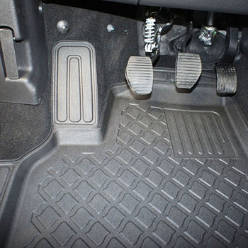 Tapis avec bords relevés Citroen Berlingo II, fabrication 2008 - 08.2018, carrosserie van 5-7 places, sans 3 ème file de sièges | 602920