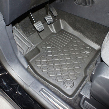 Tapis avec bords relevés Ford S-Max II, fabrication 09.2015 - présent, carrosserie van 5-7 places, sans 3 ème file de sièges, inclusivement facelift | 603133