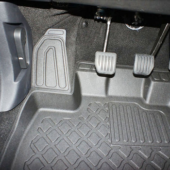 Tapis avec bords relevés Ford Galaxy III, fabrication 09.2015 - présent, carrosserie van 5-7 places, sans 3 ème file de sièges, inclusivement facelift | 603133