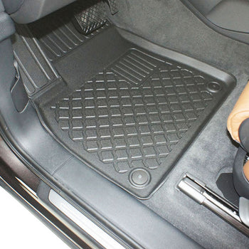 Tapis avec bords relevés Audi Q7 4M, fabrication 06.2015 - présent, carrosserie suv 5-7 places, sans 3 ème file de sièges | 603213
