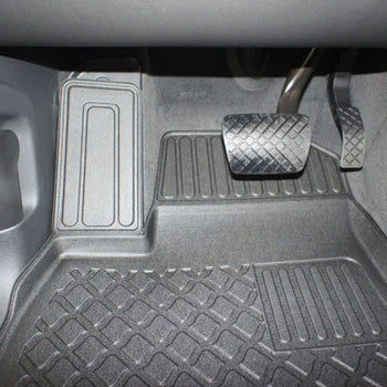 Tapis avec bords relevés Audi Q7 4M, fabrication 06.2015 - présent, carrosserie suv 5-7 places, sans 3 ème file de sièges | 603213