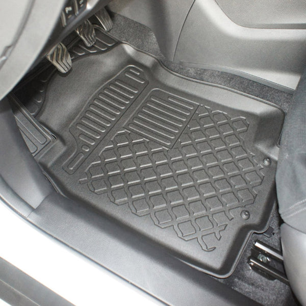 Tapis avec bords relevés Nissan X-Trail T32, fabrication 08.2014 - 12.2021, carrosserie suv 5-7 places, sans 3 ème file de sièges | 603271