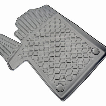 Tapis avec bords relevés Mercedes EQV, fabrication 10.2020 - présent, carrosserie van hors 3ème rangée | 603352