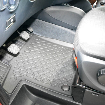 Tapis avec bords relevés Mercedes EQV, fabrication 10.2020 - présent, carrosserie van hors 3ème rangée | 603352