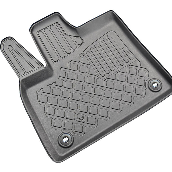 Tapis avec bords relevés Opel Combo E Life, fabrication 06.2018 - présent, carrosserie van 5-7 places, sans 3 ème file de sièges | 603440