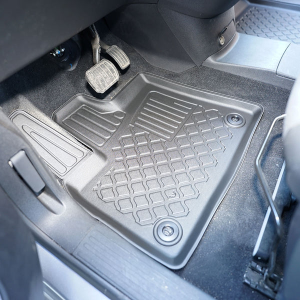 Tapis avec bords relevés Toyota Proace City EV, fabrication 2023 - présent, carrosserie van fourgon utilitaire, 2-3 places, empattement court et long | 653777