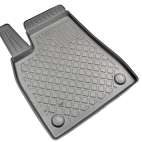Tapis avec bords relevés Tesla Model X, fabrication 10.2016 - 12.2020, carrosserie suv 6-7 places, tapis de voiture avant | 653861
