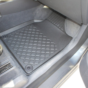 Tapis avec bords relevés Seat Alhambra I, fabrication 1995 - 08.2010, carrosserie van 5-7 places, sans 3 ème file de sièges | 602169