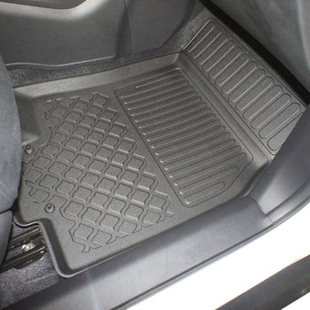 Tapis avec bords relevés Nissan X-Trail T32, fabrication 08.2014 - 12.2021, carrosserie suv 5-7 places, sans 3 ème file de sièges | 603271