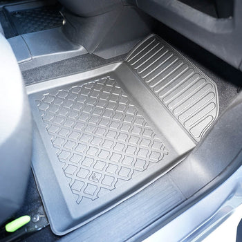 Tapis avec bords relevés Opel Combo -E Life EV, fabrication 2023 - présent, carrosserie van 5-7 places, sans 3 ème file de sièges | 603777