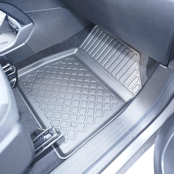 Tapis avec bords relevés Mercedes T-Class, fabrication 04.2022 - présent, carrosserie van empattement court et long, ne correspond pas au modèle électrique | 604009