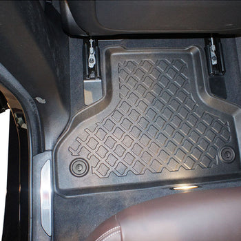 Tapis avec bords relevés BMW X5 F15, fabrication 10.2013 - 10.2018, carrosserie suv 5-7 places, sans 3 ème file de sièges | 602055