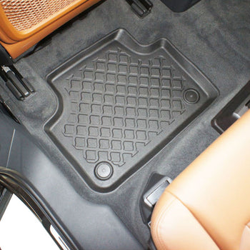 Tapis avec bords relevés Audi Q8 4M, fabrication 07.2018 - présent, carrosserie suv 5-7 places, sans 3 ème file de sièges | 603213